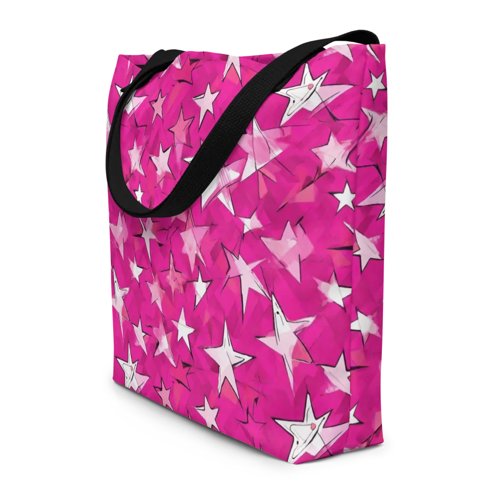 Cosmic Crush on Large Tote Bag W/ Pocket — Front