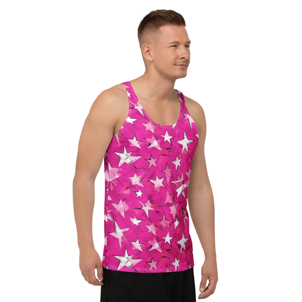 Cosmic Crush on Men's Tank Top — Right Front