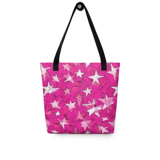 Cosmic Crush on a Tote Bag