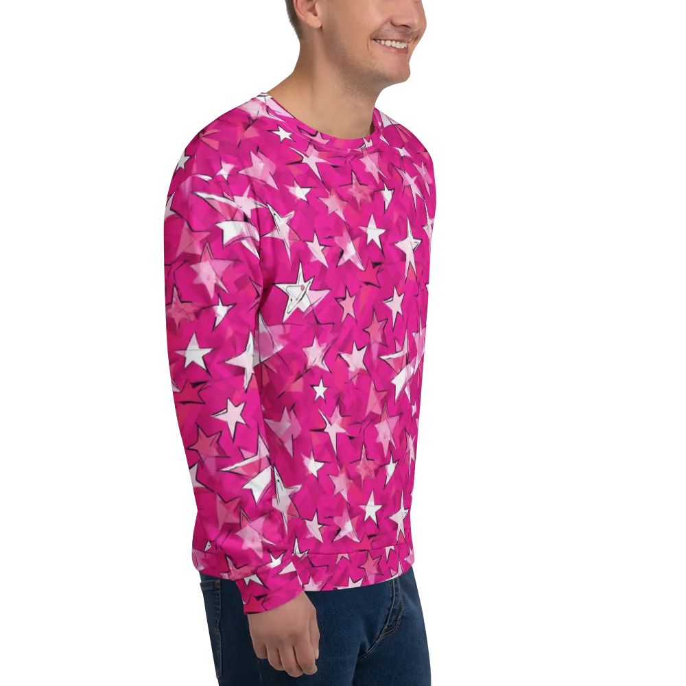 Cosmic Crush on Sweatshirt — Right Front