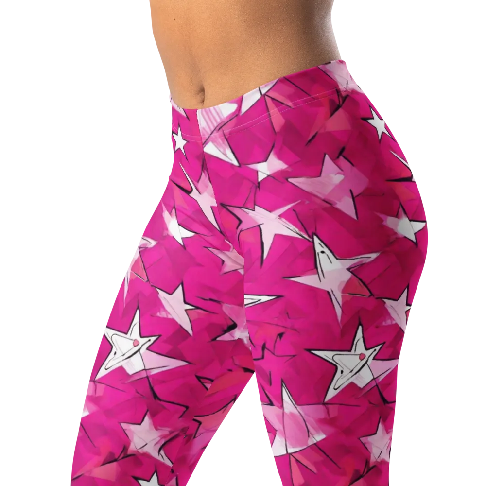 Cosmic Crush on Leggings — Left Front