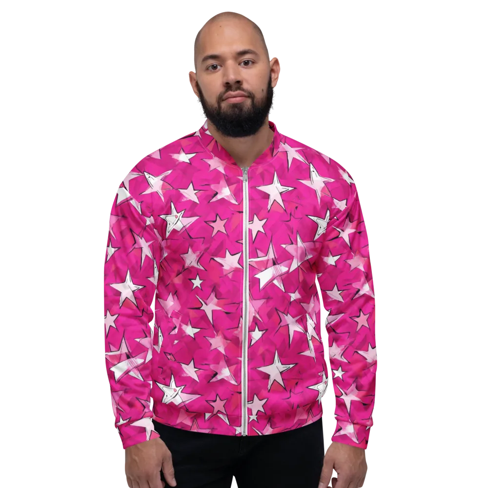 Cosmic Crush on Bomber Jacket — Front