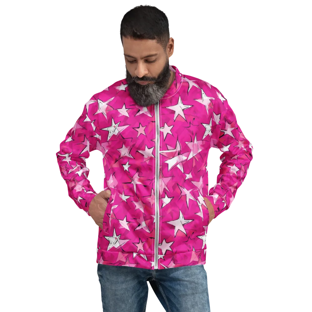 Cosmic Crush on Bomber Jacket — Front