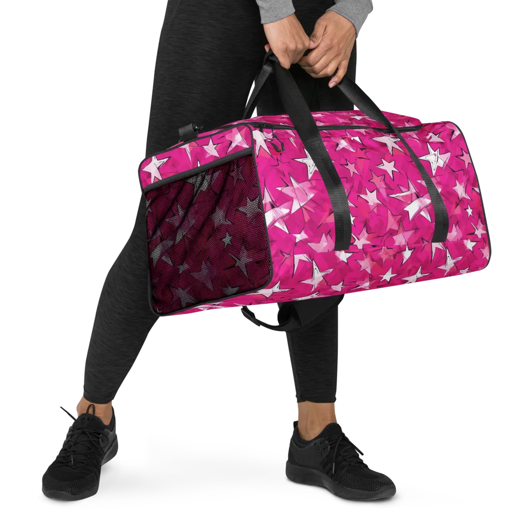 Cosmic Crush on Duffle Bag — Right Front