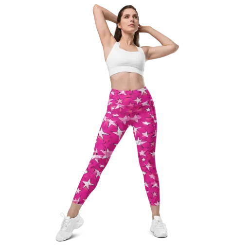 Cosmic Crush on a Leggings with Pockets