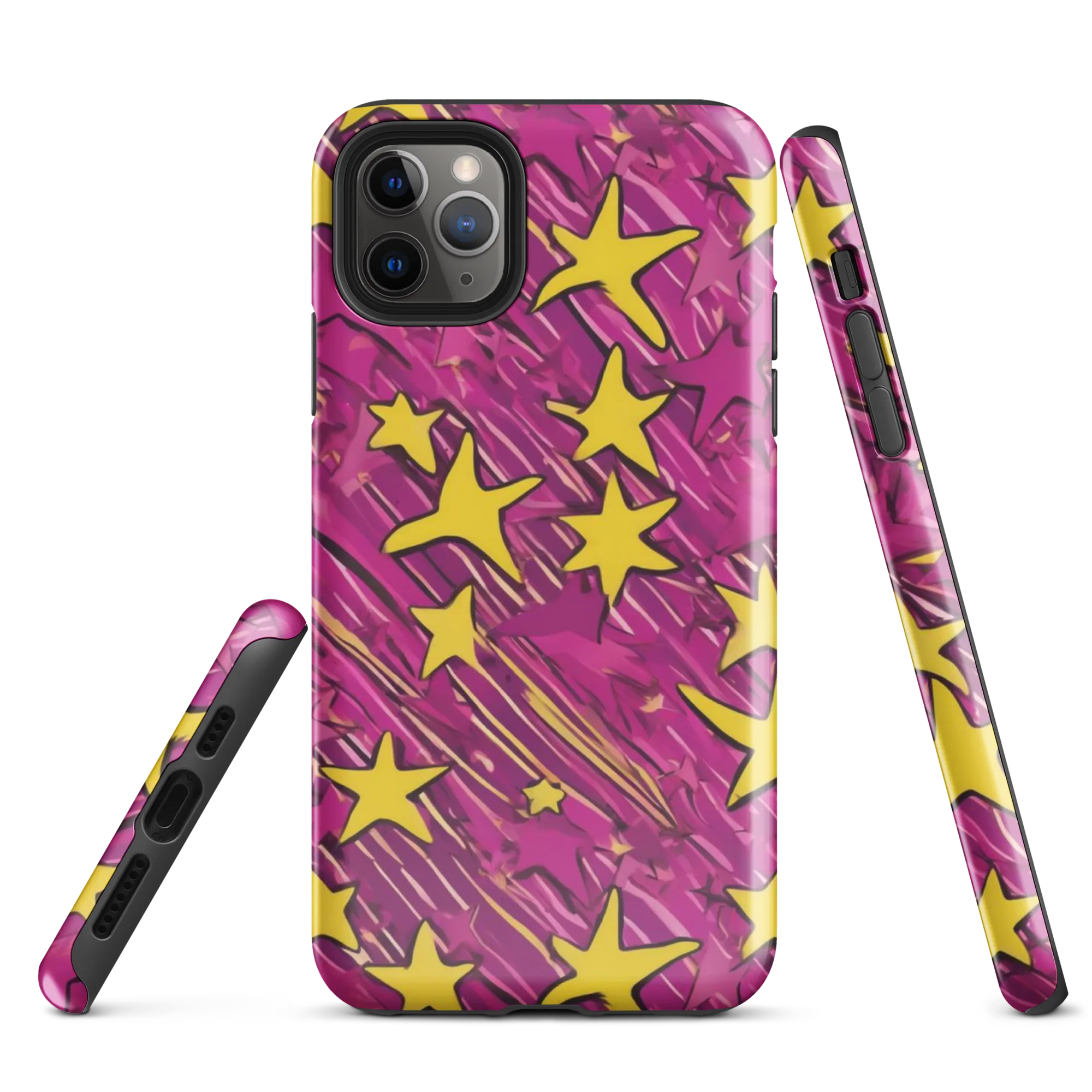 Electric Starburst on Tough Case for iPhone® — Front