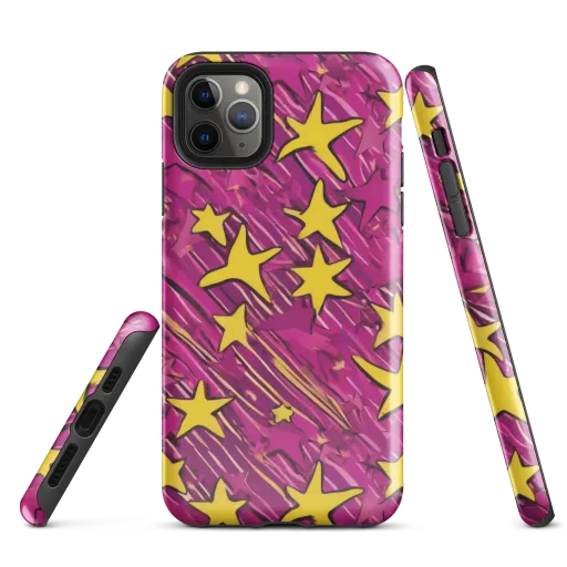 Electric Starburst on a Tough Case for iPhone®