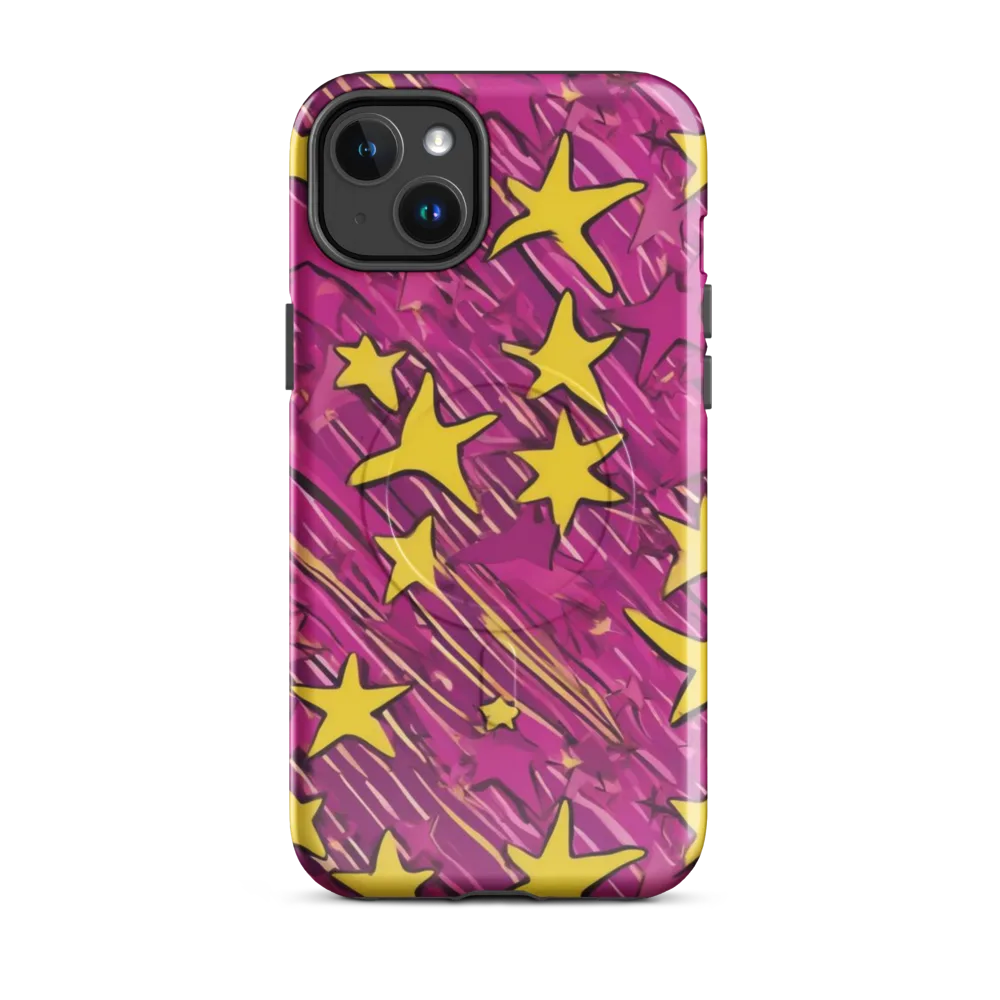 Electric Starburst on MagSafe Tough Case for iPhone® — Front