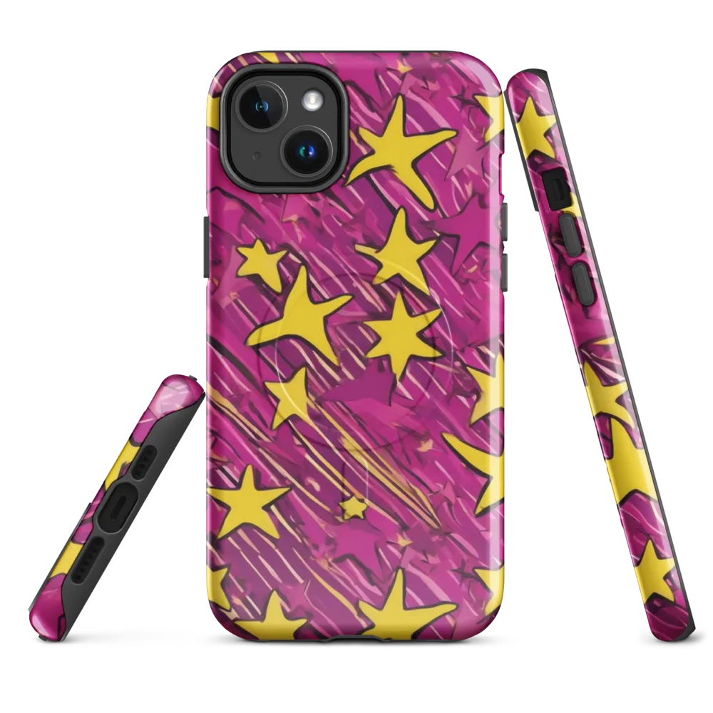 Electric Starburst on MagSafe Tough Case for iPhone® — Front