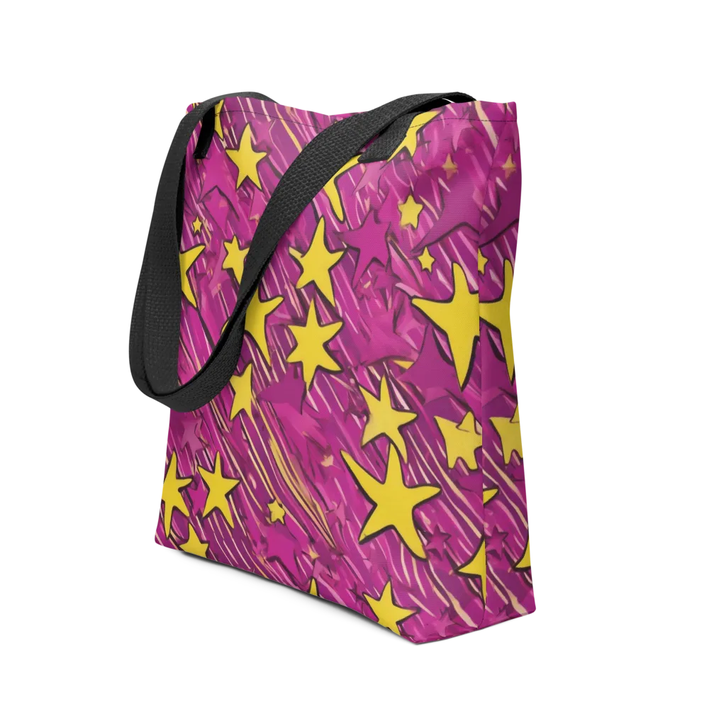 Electric Starburst on Tote Bag — Front
