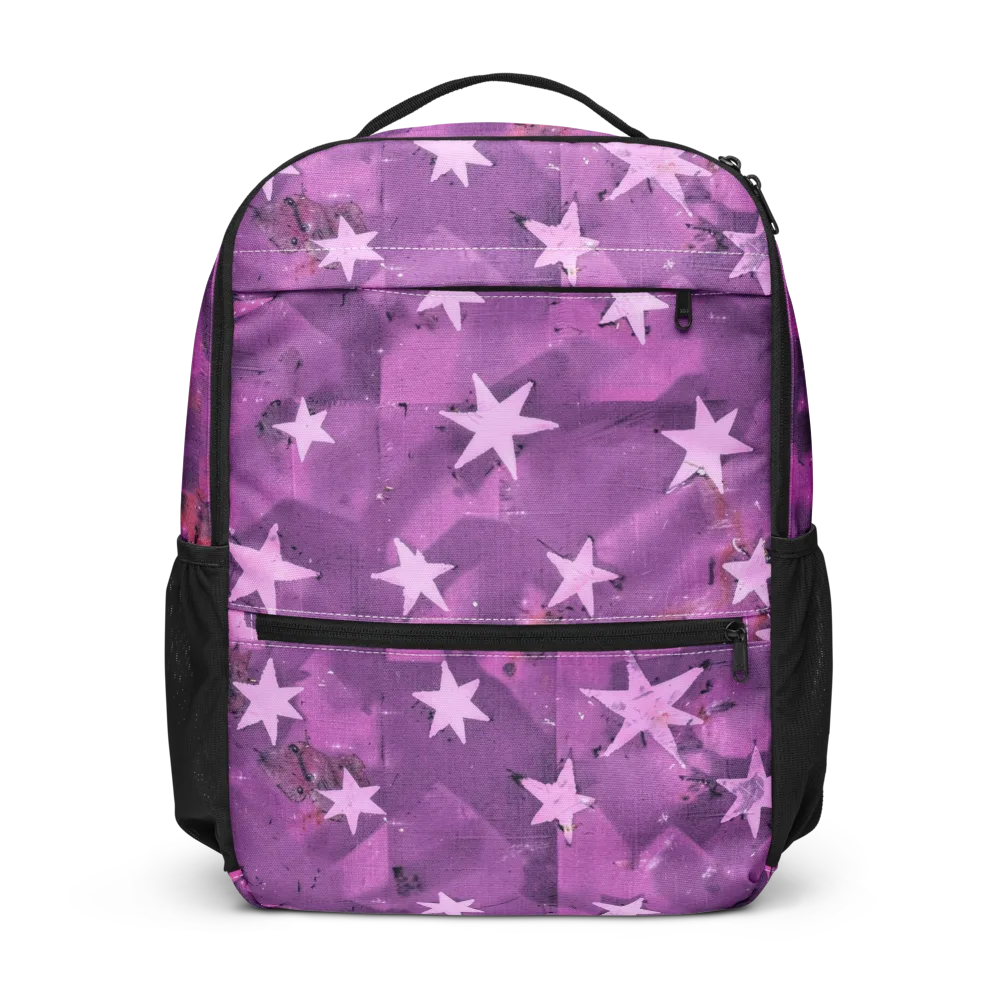 Cosmic Grape on Utility Backpack — Front