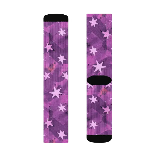 Cosmic Grape on a Socks