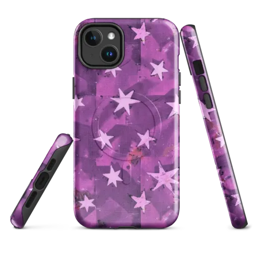 Cosmic Grape on a MagSafe Tough Case for iPhone®