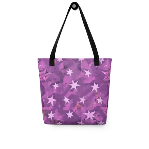 Cosmic Grape on a Tote Bag