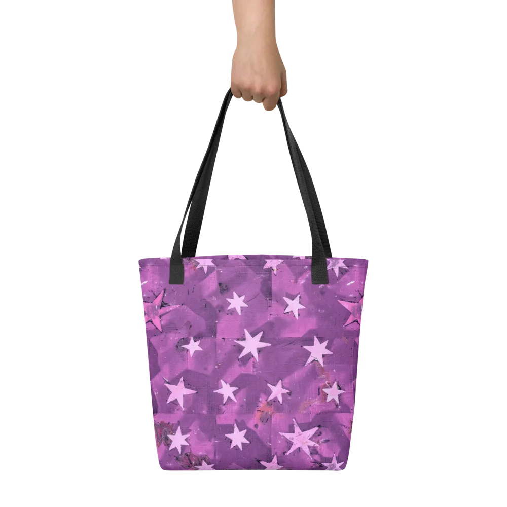 Cosmic Grape on Tote Bag — Front