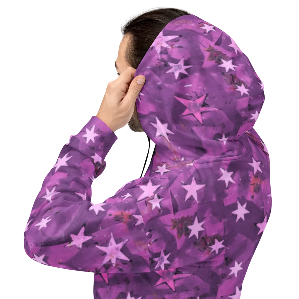 Cosmic Grape on Hoodie — Back