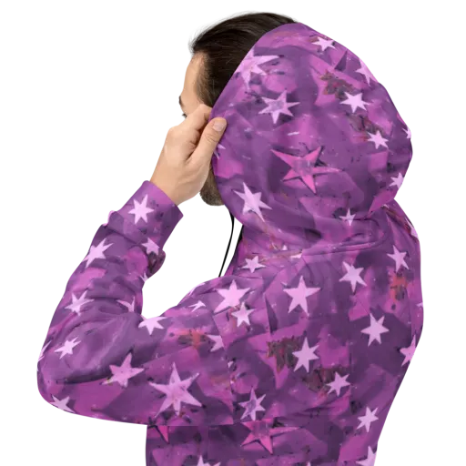 Cosmic Grape on a Hoodie
