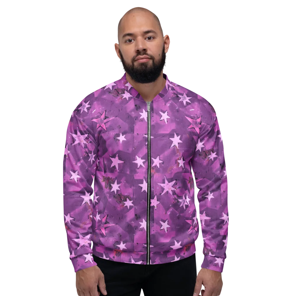 Cosmic Grape on Bomber Jacket — Front