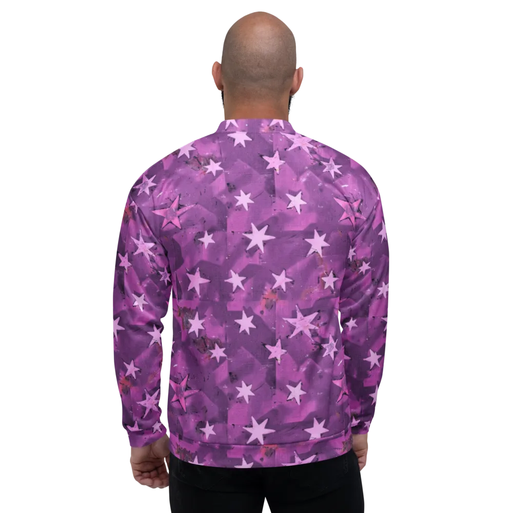 Cosmic Grape on Bomber Jacket — Back