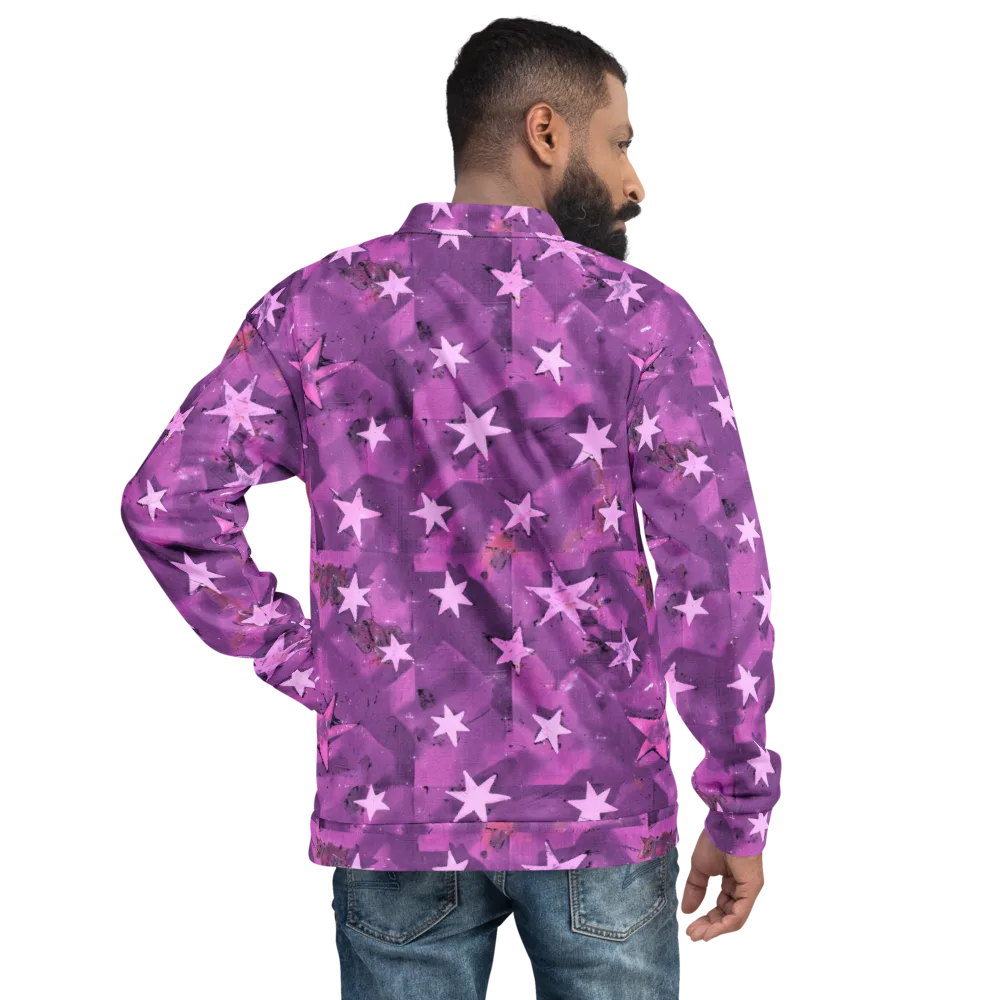 Cosmic Grape on Bomber Jacket — Back