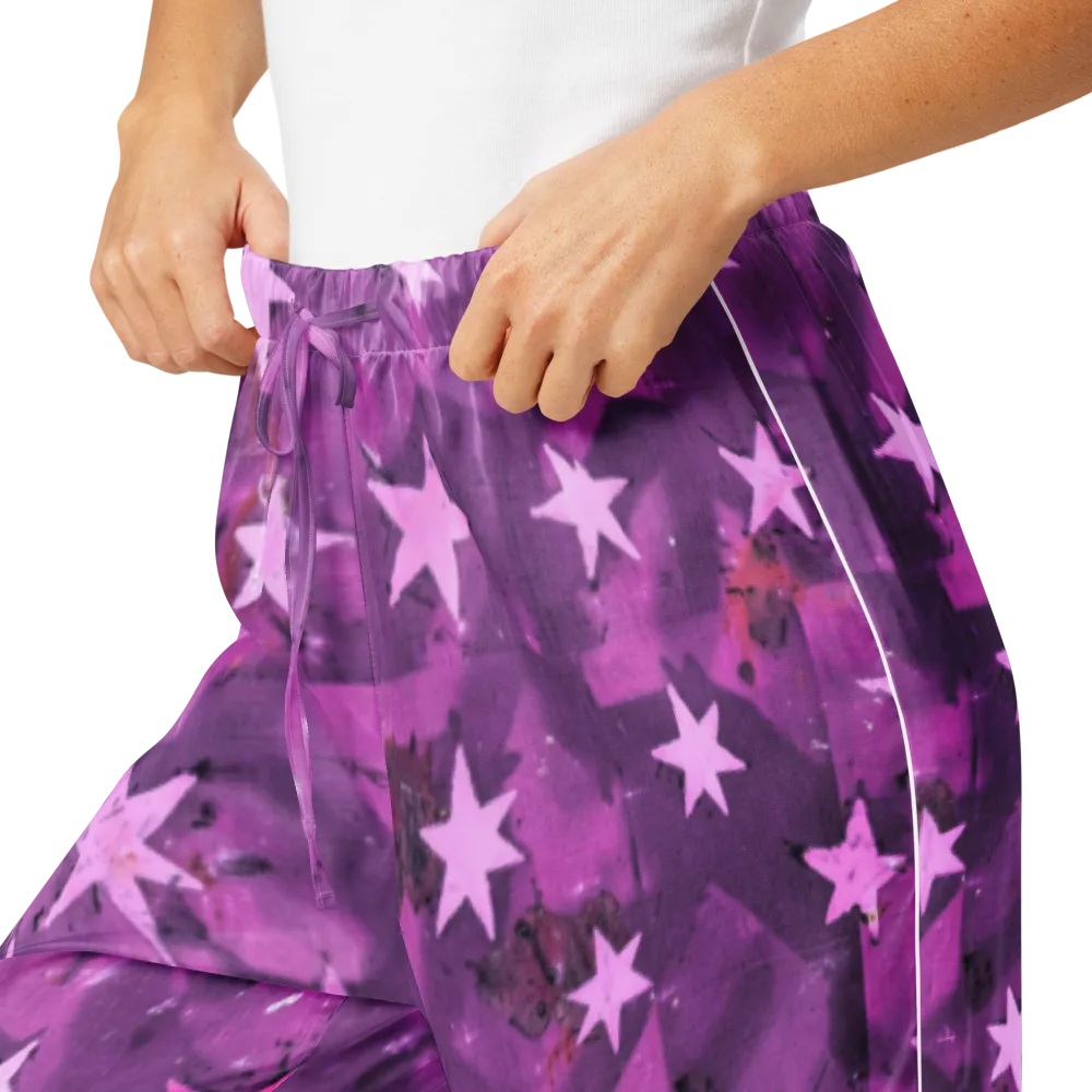 Cosmic Grape on Women's Pajama Pants — Product details