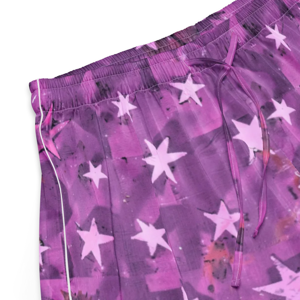 Cosmic Grape on Women's Pajama Shorts — Product details