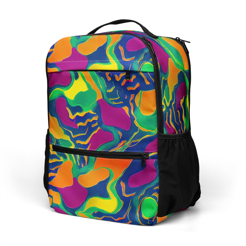 Magma Garden on Utility Backpack — Left Front