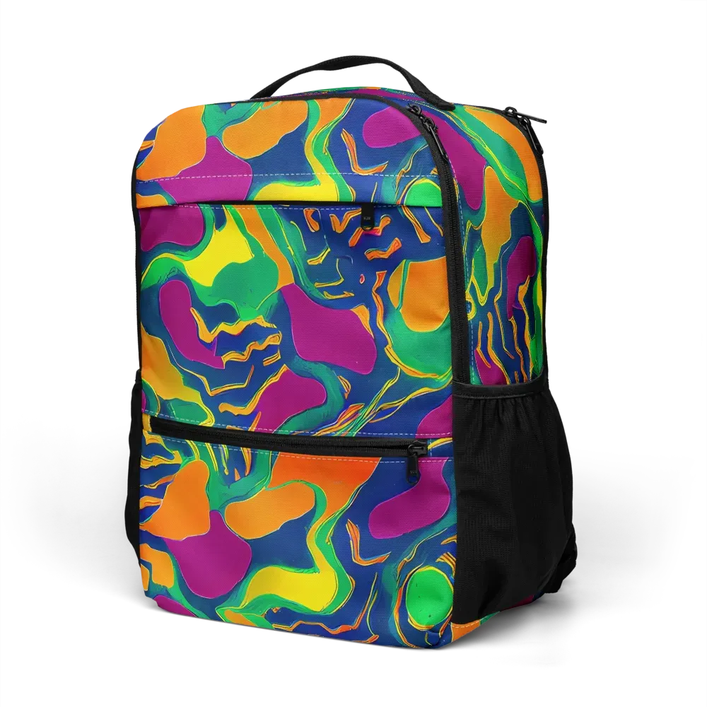 Magma Garden on Utility Backpack — Left Front