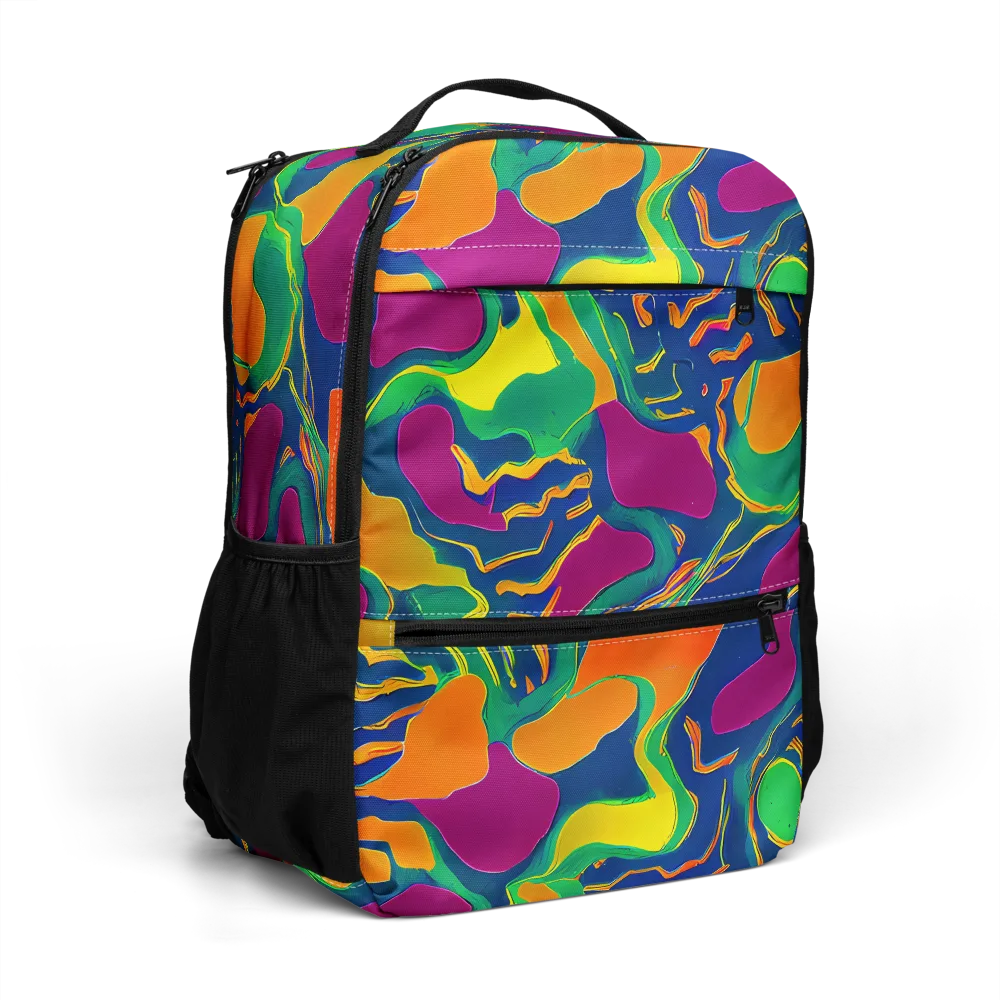 Magma Garden on Utility Backpack — Right Front