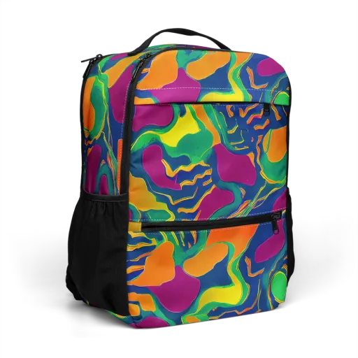 Magma Garden on a Utility Backpack