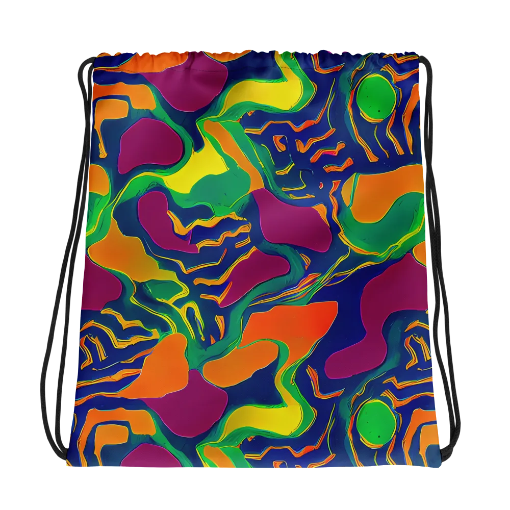 Magma Garden on Drawstring Bag — Photo