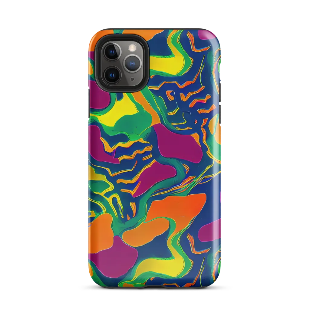 Magma Garden on Tough Case for iPhone® — Front