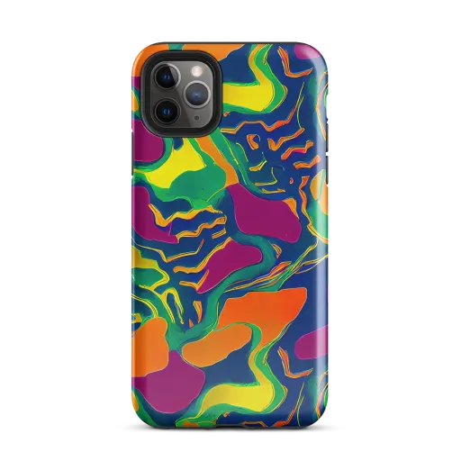 Magma Garden on a Tough Case for iPhone®