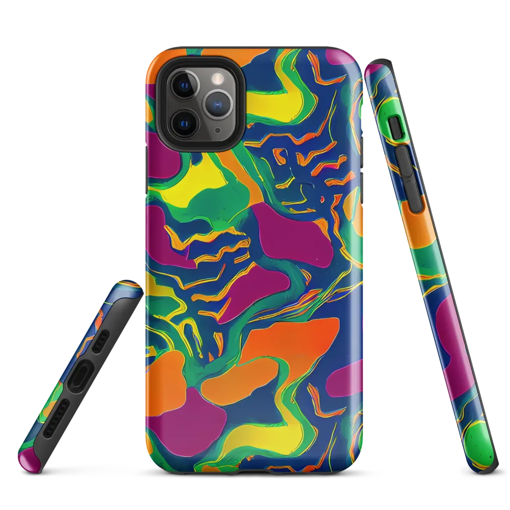 Magma Garden on Tough Case for iPhone® — Front