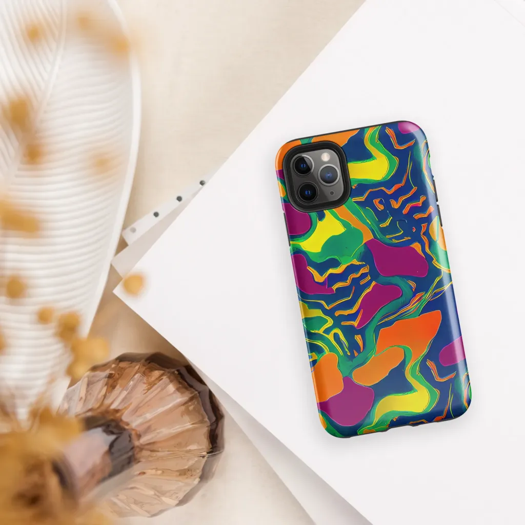 Magma Garden on Tough Case for iPhone® — Front