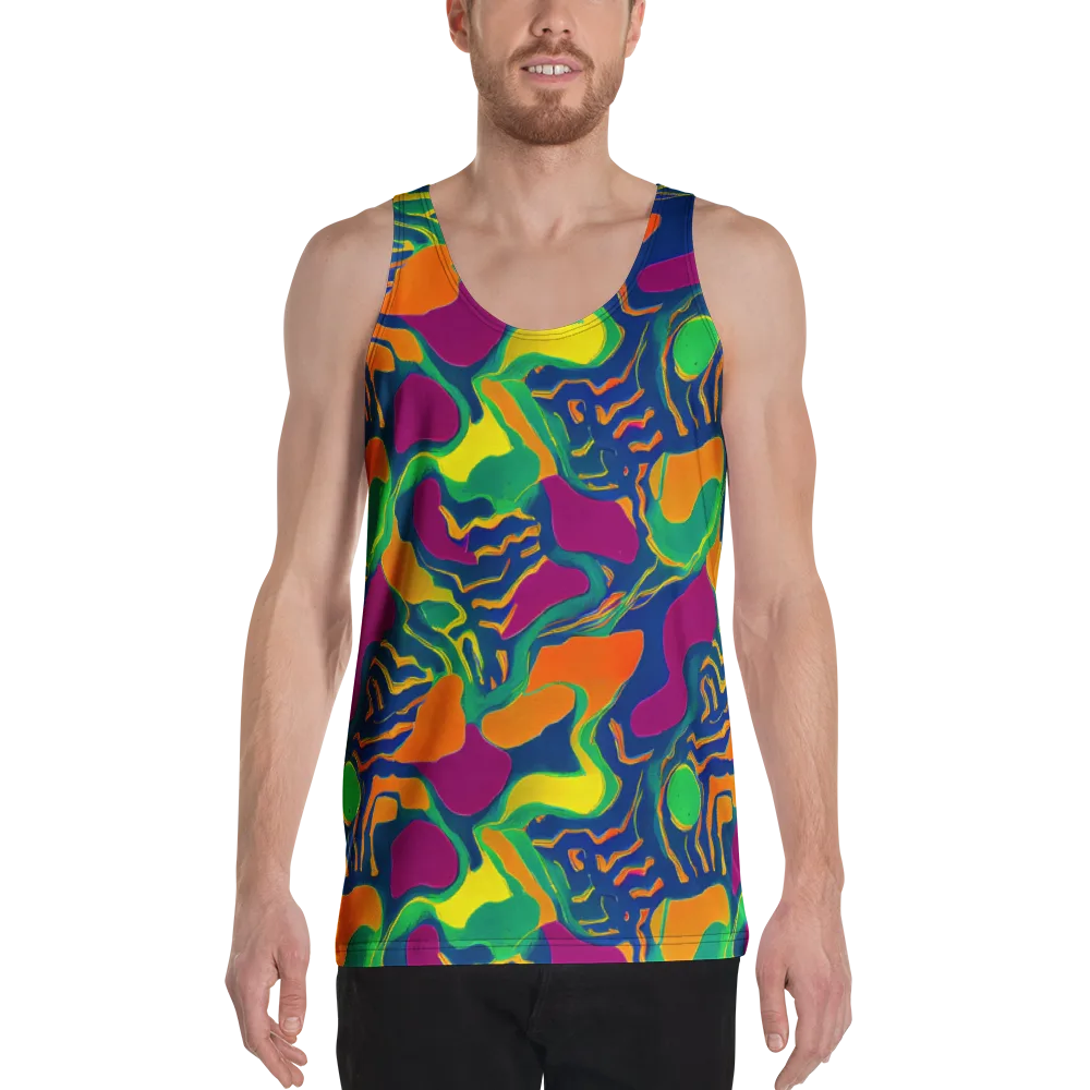 Magma Garden on Men's Tank Top — Front