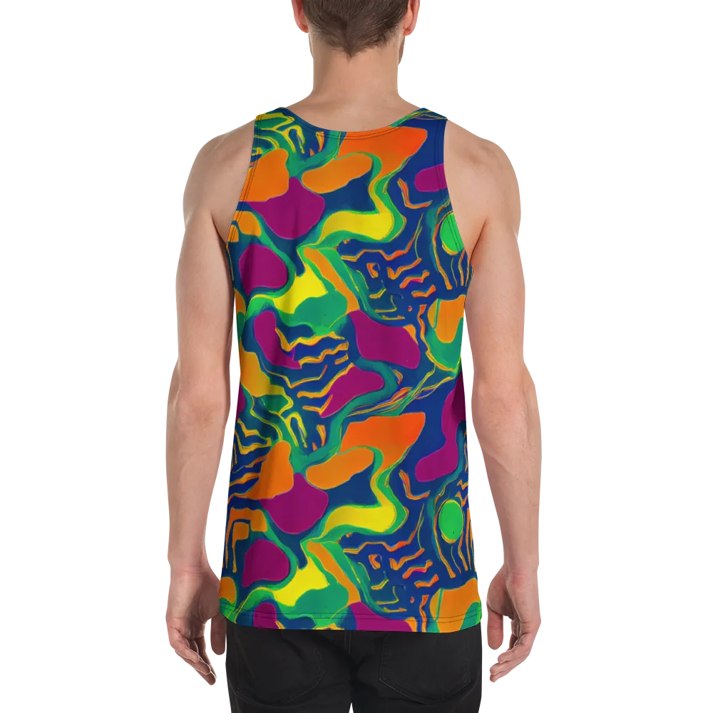 Magma Garden on Men's Tank Top — Back