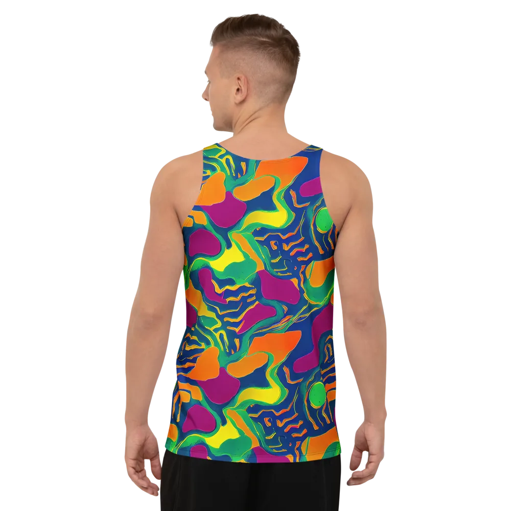 Magma Garden on Men's Tank Top — Back