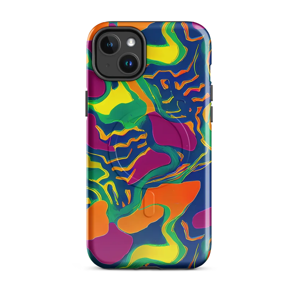 Magma Garden on MagSafe Tough Case for iPhone® — Front