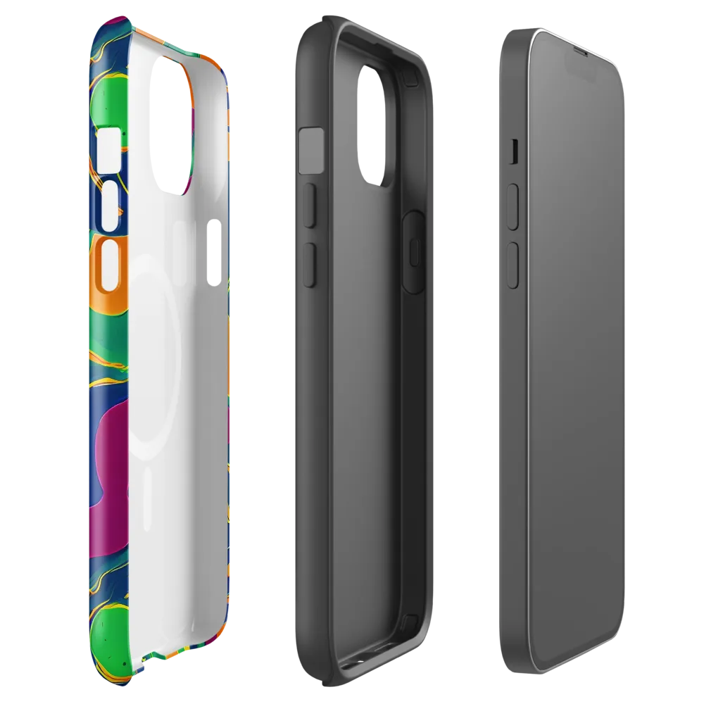 Magma Garden on MagSafe Tough Case for iPhone® — Front
