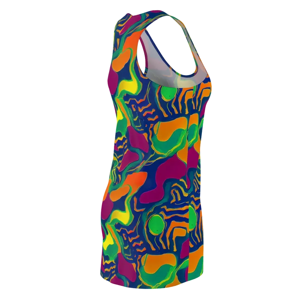 Magma Garden on Racerback Dress — Back Side