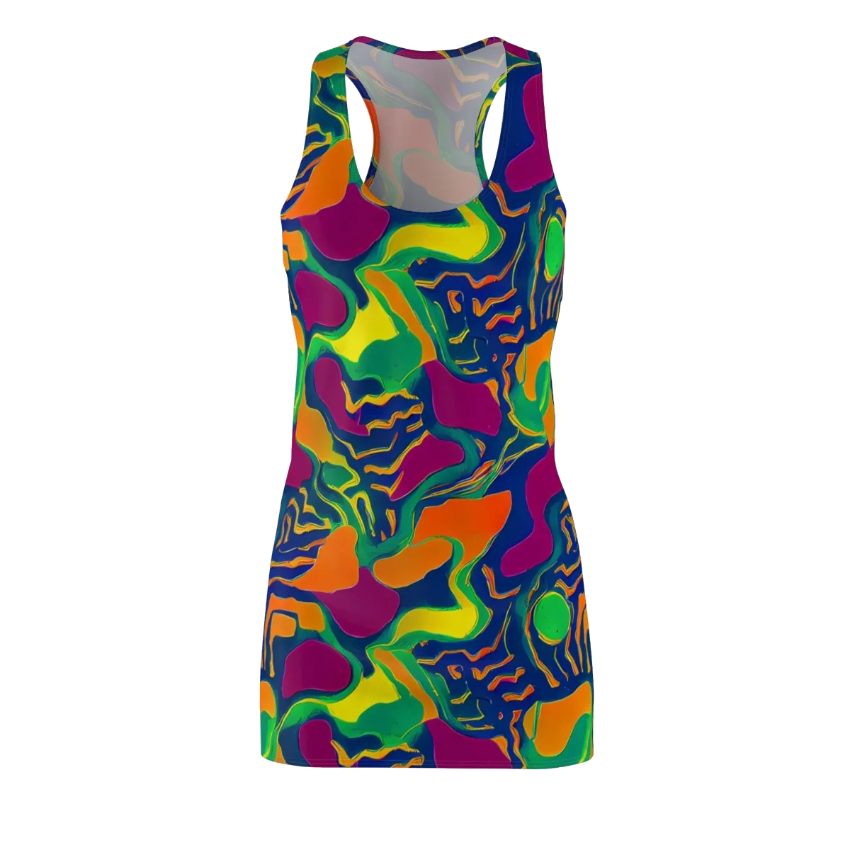 Magma Garden on Racerback Dress — Front