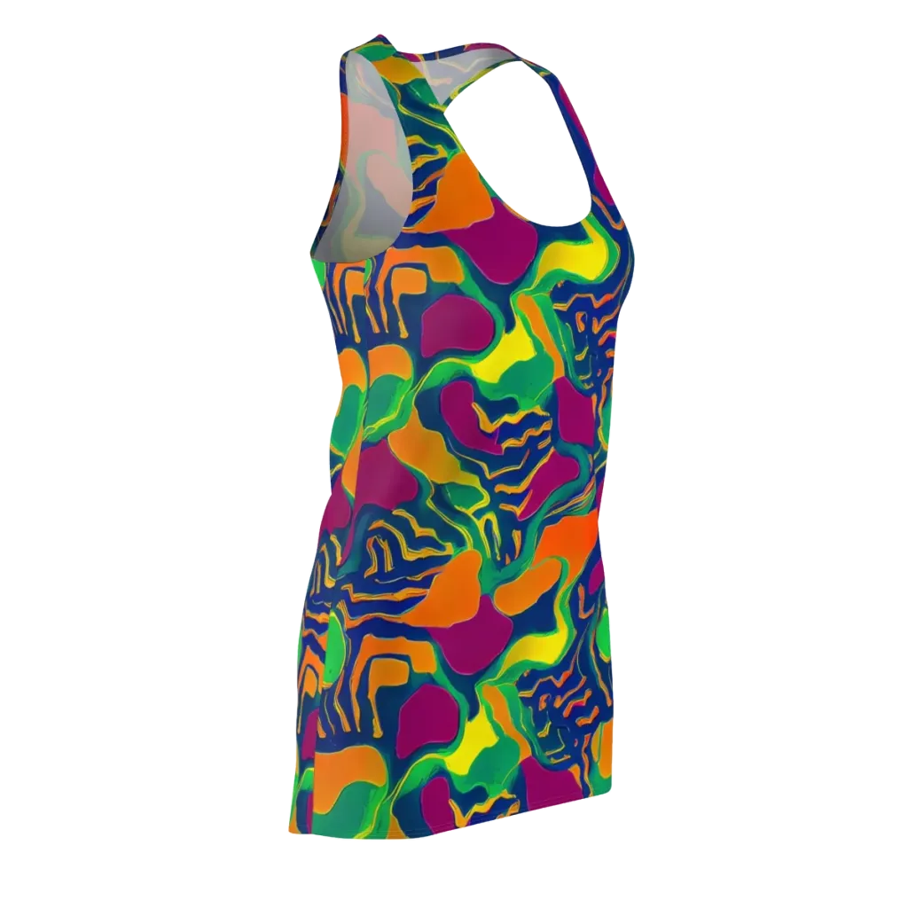 Magma Garden on Racerback Dress — Front Side