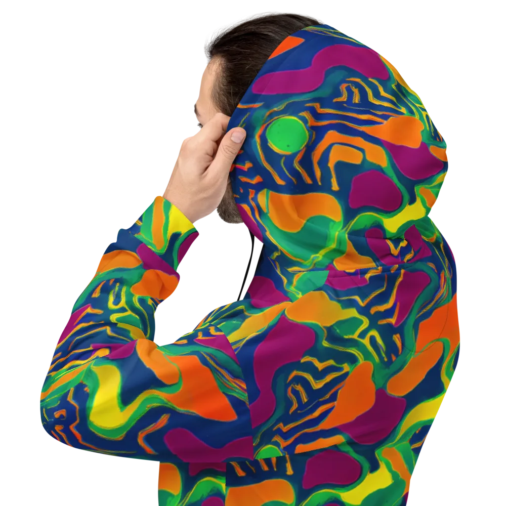 Magma Garden on Hoodie — Back