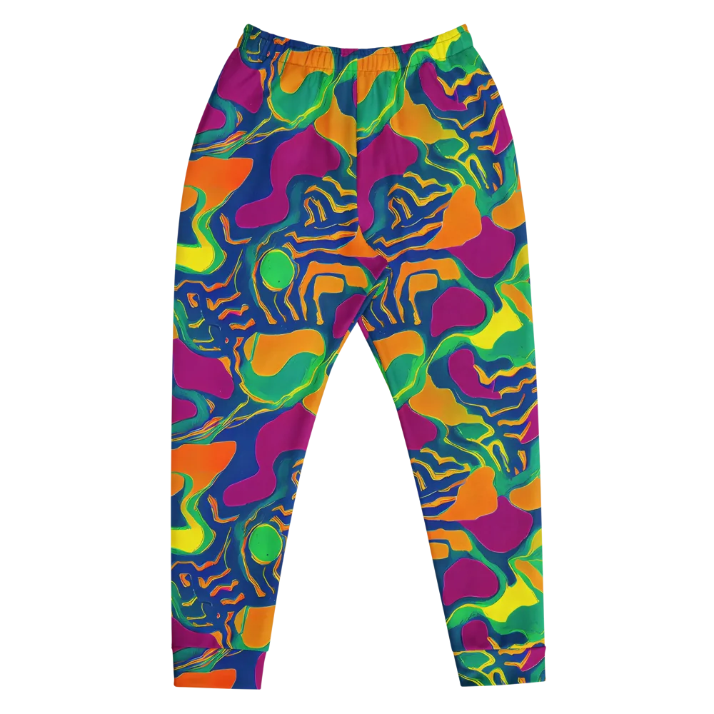Magma Garden on Men's Joggers — Front
