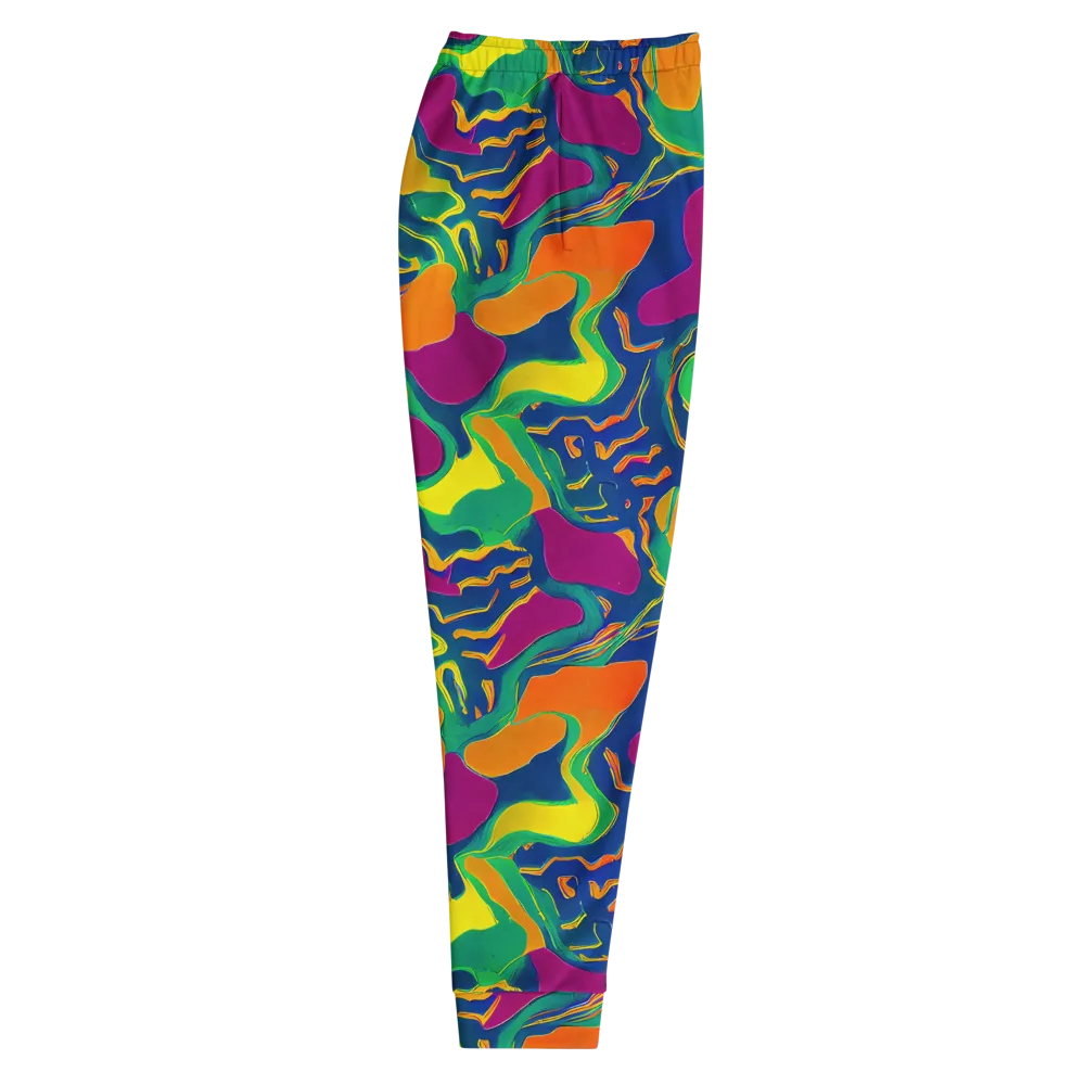Magma Garden on Men's Joggers — Right