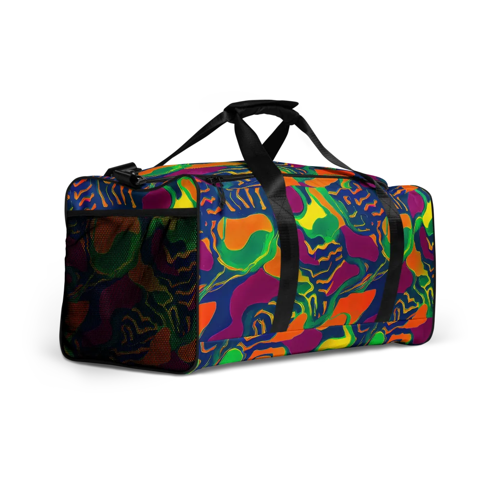 Magma Garden on Duffle Bag — Right Front