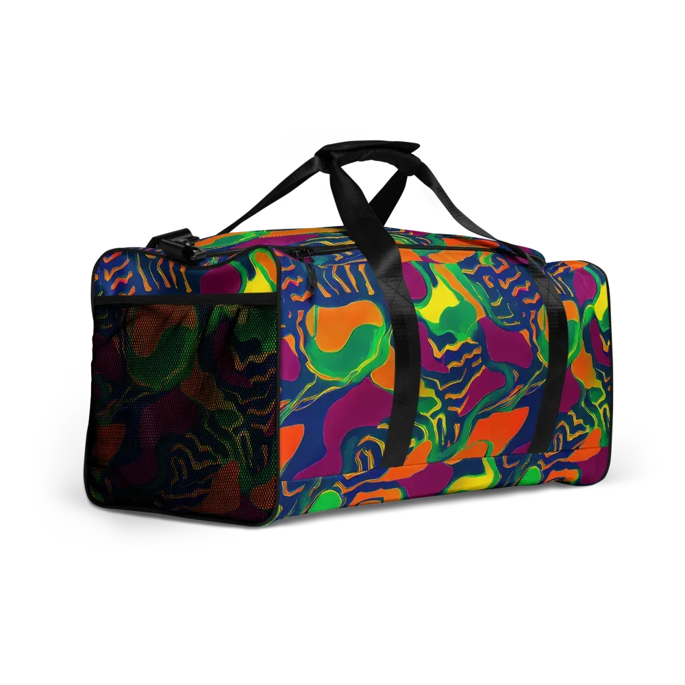 Magma Garden on Duffle Bag — Right Front