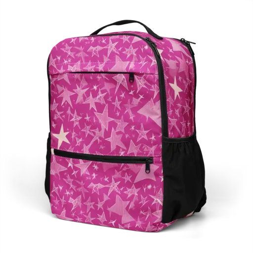 Fuchsia Skies on a Utility Backpack