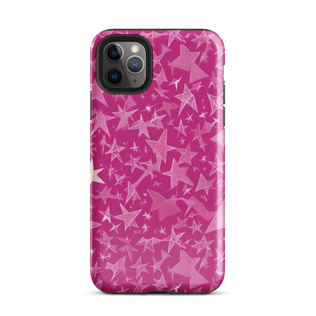 Fuchsia Skies on Tough Case for iPhone® — Front